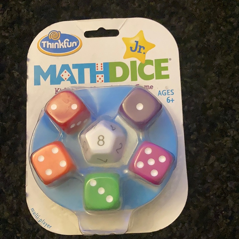 Think Fun Math Dice Jr.